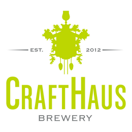 EST. 2012 CRAFTHAUS BREWERY logo