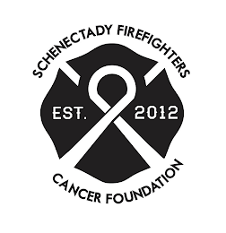 EST. 2012 SCHENECTADY FIREFIGHTERS CANCER FOUNDATION logo