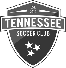 EST. 2012 TENNESSEE SOCCER CLUB logo
