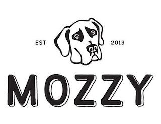 EST 2013 MOZZY logo