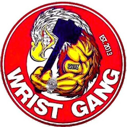 EST. 2013 WRIST GANG WRIST GANG logo