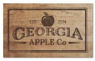 EST. 2014 GEORGIA APPLE CO logo