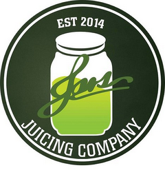 EST 2014 JARS JUICING COMPANY logo