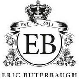 EST. 2015 EB ERIC BUTERBAUGH logo