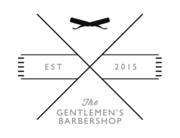EST 2015 THE GENTLEMEN'S BARBERSHOP logo