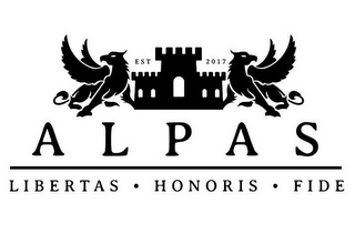 EST 2017 ALPAS LIBERTAS · HONORIS · FIDE logo