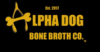 EST 2017 ALPHA DOG BONE BROTH CO. logo