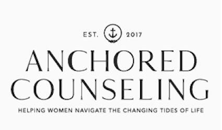 EST. 2017 ANCHORED COUNSELING HELPING WOMEN NAVIGATE THE CHANGING TIDES OF LIFE logo