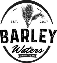 EST. 2017 BARLEY WATERS JOHNSON CITY, TN logo