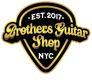 ·EST. 2017· BROTHERS GUITAR SHOP NYC logo