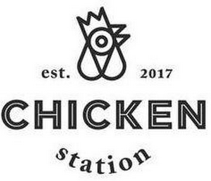 EST. 2017 CHICKEN STATION logo
