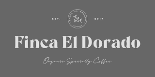 EST. 2017 · FINCA EL DORADO · ECUADOR FINCA EL DORADO ORGANIC SPECIALTY COFFEE logo