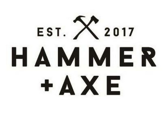 EST. 2017 HAMMER + AXE logo