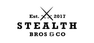 EST. 2017 STEALTH BROS & CO logo