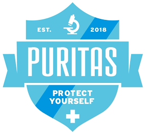 EST. 2018 PURITAS PROTECT YOURSELF logo