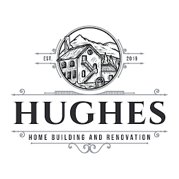 EST 2019 HUGHES HOME BUILDING AND RENOVATION logo