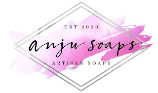 EST 2020 ANJU SOAPS ARTISAN SOAPS logo