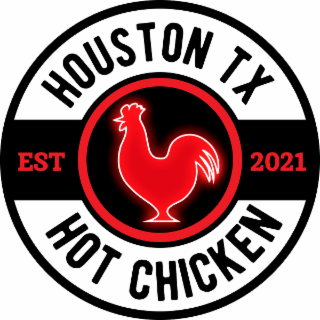 EST 2021 HOUSTON TX HOT CHICKEN logo