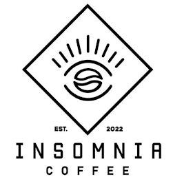 EST. 2022 INSOMNIA COFFEE logo