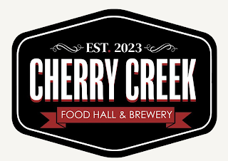 EST. 2023 CHERRY CREEK FOOD HALL & BREWERY logo