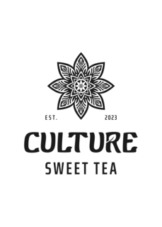 EST. 2023 CULTURE SWEET TEA logo