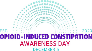 EST. 2023 OPIOID-INDUCED CONSTIPATION AWARENESS DAY DECEMBER 5 logo