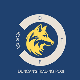 EST. 2024 DTP DUNCAN'S TRADING POST logo
