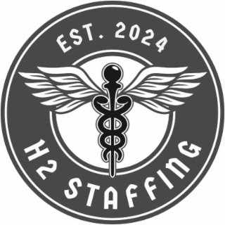 EST. 2024 H2 STAFFING logo