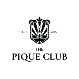 EST. 2025 THE PIQUE CLUB logo