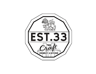 EST. 33 THAI CRAFT BREWERY & KITCHEN logo