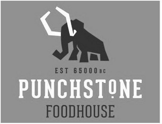 EST 65000 BC PUNCHSTONE FOODHOUSE logo
