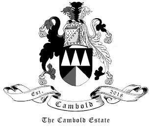 EST. CAMBOLD 2018 THE CAMBOLD ESTATE logo