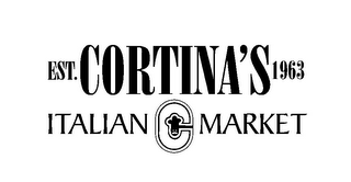 EST. CORTINA'S 1963 ITALIAN C MARKET logo
