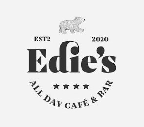 EST D 2020 EDIE'S ALL DAY CAFE & BAR logo