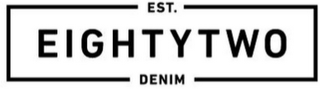EST EIGHTY TWO DENIM logo