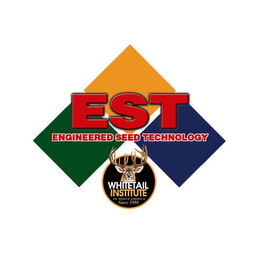 EST ENGINEERED SEED TECHNOLOGY WHITETAIL INSTITUTE OF NORTH AMERICA SINCE 1988 logo