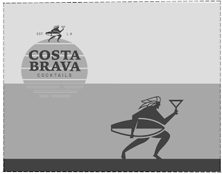 EST LA COSTA BRAVA COCKTAILS logo