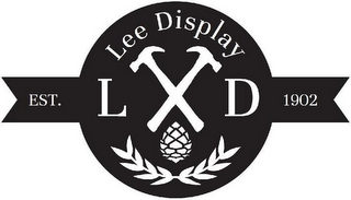 EST. LEE DISPLAY L D 1902 logo
