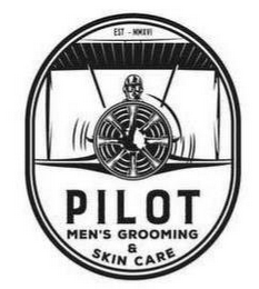 EST - MMXVI PILOT MEN'S GROOMING & SKIN CARE logo