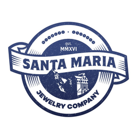 EST. MMXVI SANTA MARIA JEWELRY COMPANY logo