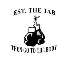 EST. THE JAB THEN GO TO THE BODY logo