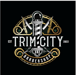 EST TRIM CITY 2022 BARBERSHOP logo