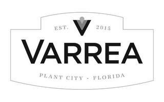 EST. V 2015 VARREA PLANT CITY  ·  FLORIDA logo