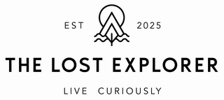 EST V 2025 THE LOST EXPLORER LIVE CURIOUSLY logo