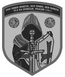 EST.1118 SIGILLUM MILITUM CRISTI DE TEMPLO logo