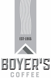EST.1965 BOYER'S COFFEE logo