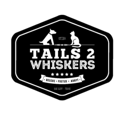 EST.2014 TAILS 2 WHISKERS ·RESCUE·FOSTER·ADOPT· OAK CLIF-TEXAS logo
