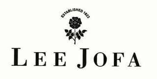 ESTABLISHED 1823 LEE JOFA logo