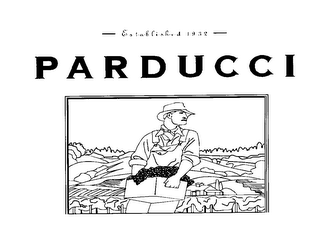 ESTABLISHED 1932 PARDUCCI logo