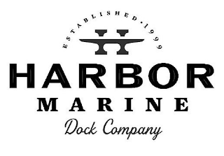 ESTABLISHED 1999 HARBOR MARINE DOCK COMPANY logo